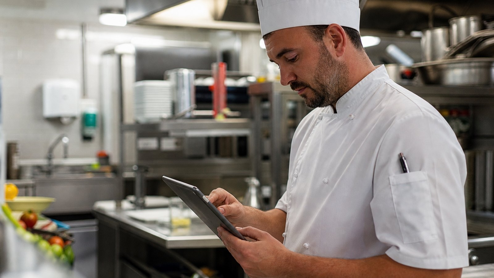 Saisie numérique des relevés d'hygiène en cuisine